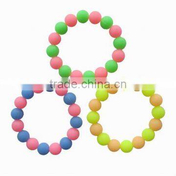 Silicone beads bracelet