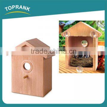 New design window mount nest view cages window bird house