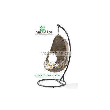 hanging rattan swing