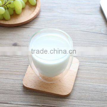 Best-selling Top Grade Natural-coloured Solid Beech Cup Mat photo-4