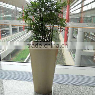 Gold Fiberglass Planter photo-3