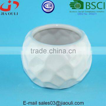 Dolomite Material Biodegradable Planter Small Ceramic Planter for Succulent Plants photo-3