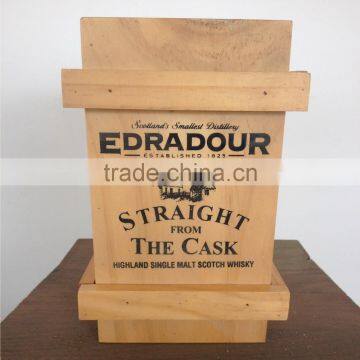 2016 Hot Sale Wooden Gift & Craft Industrial Use and Handmade Feature Wine Box photo-4