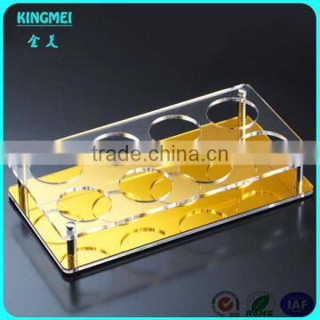 Party Clear Acrylic Beer Cup Display Stand Holders For Desks photo-6