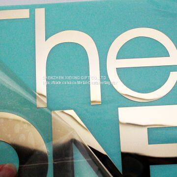 Custom Thin 3d Metal 3m Logo Stickers photo-4