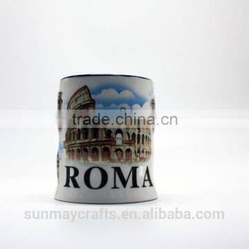 OEM High Quality Custom Ceramics Roma Souvenir for Sale photo-3