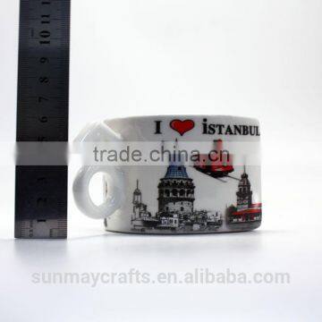 OEM High Quality Custom I Love Istanbul Souvenir Ceramic Cup for Sale photo-5