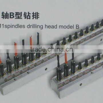 21-11 axis of B-type drill row