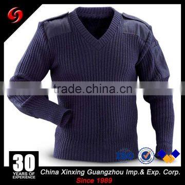 600gram Navey Blue Mens Army Pullover Military Sweater Military Thick Wool Knitting Sweaters for Men photo-2