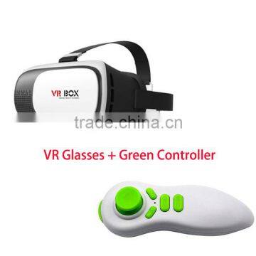 3D VR Box Headset for 3D Video Watching / Virtual Reality Glasses 4.5 - 6 Inch With Controller Available photo-6