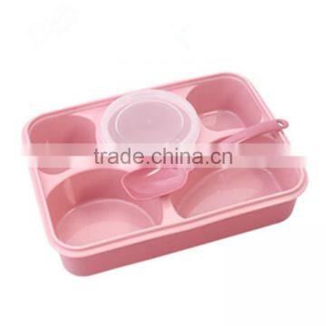 Plastic Lunch Box Bento Lunch Box for Kids