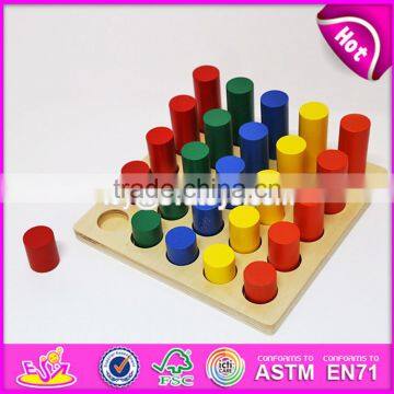 2017 New Design Preschool Blocks Wooden Montessori Infant Toys W12F012 photo-3