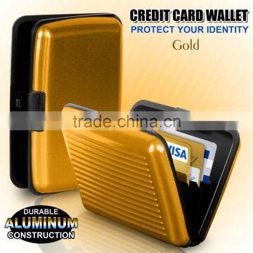 Aluminum Metal Waterproof Box Case Business Credit Card Holder Wallet photo-6