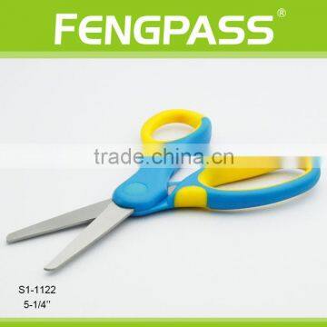 S1-1122 5.25" 2Cr13 Stainless Steel Blade With PP+TPR Plastic Handle Kid Scissors photo-4