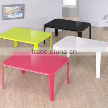 2015 high gloss wooden legs for modern folding wooden coffee table