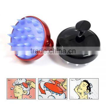 Beauty care materials silicone massage shower head brush