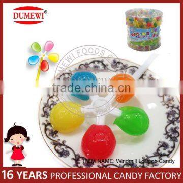 Colourful Rotating Spin Rotating Hard Candy Windmill Lollipop Candy