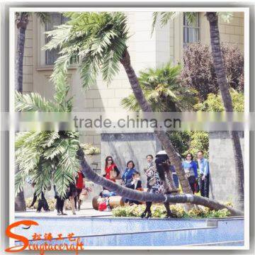 Hot Sale Outdoor Landscaping Artificial Fake Coconut Tree Decoration Palm Tree Dubai photo-3