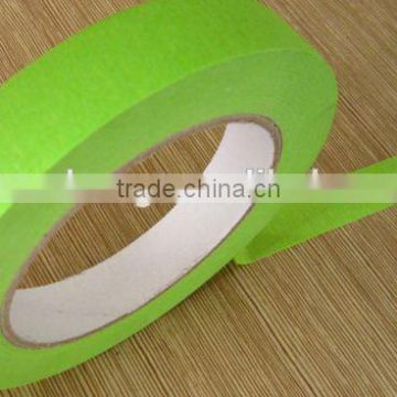 80 degree yellow green white spray painting masking tape