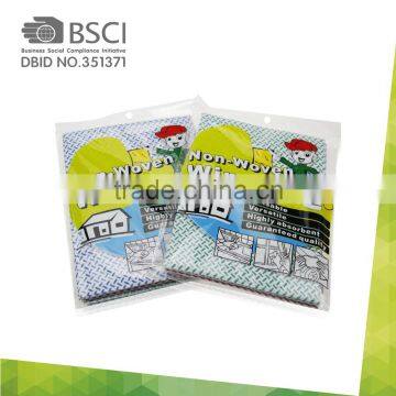 folded needle punched nonwoven high water absorption cloth disposable nonwoven cotton washing cloths