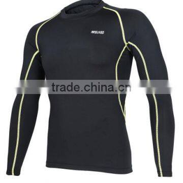2016 Baseball Jerseys Long Sleeve Tight T Shirt for Men Running Workout photo-3