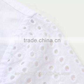 2016 Wholesale Plain White Cotton Ladies Office Shirt photo-4