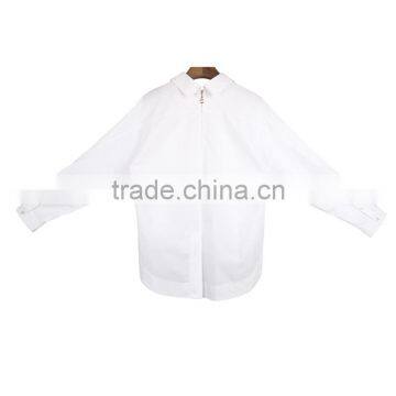 MAXNEGIO 2017 Women Clothing Cotton Frock Designs Short Front Long Back Top photo-4