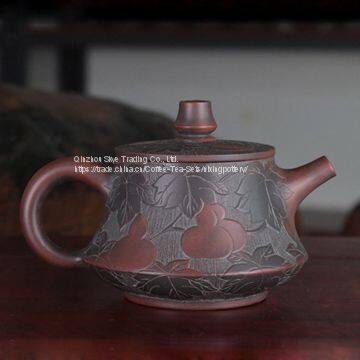 Clay Tea Pot 160ml Nixing Pottery Teapot Kung Fu Tea Set Family Use Pot photo-2