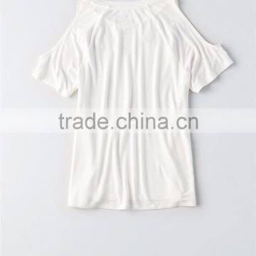 MGOO Latest Design Flora Embroidered T Shirt For Women Top Brand Raglan Sleeve Casual Wear T-shirts photo-5