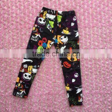 FLF-848 Wholesale nightmare before christmas leggings baby girls Halloween pants 2016