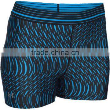 Sublimated Design Women Compression Shorts