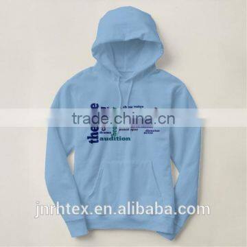 New Style Design Custom Print Solid Color Long Sleeve Hoodie Men photo-5