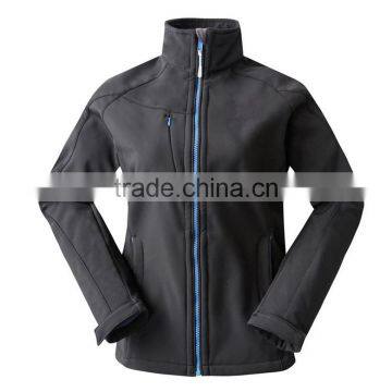 Cool Black Camping Sport Softshell Jacket for Women photo-3