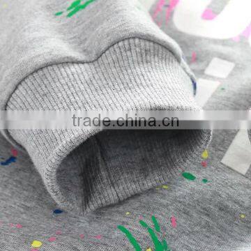 High Quality Pullover Long Sleeve t Shirt Children Sports Clothes Sets