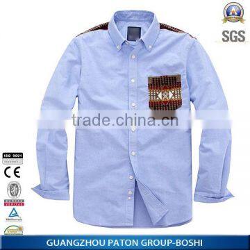 2014 Latest&Fashion Oxford Fabric Mens Shirts in Casual Styles with Good Quality