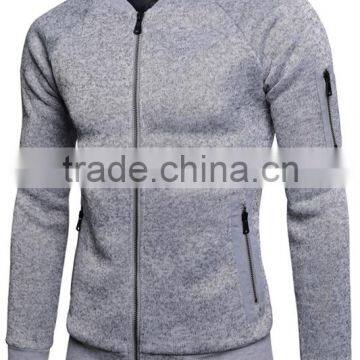 Stylish Long Sleeve With Pocket MenJacket/Front Zipper Pocket Men Jacket/ New Military Cotton Jacket J1703017 photo-2