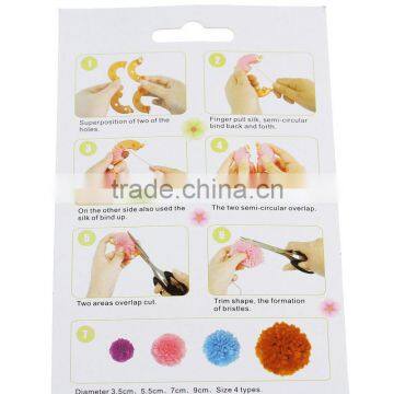 High Quality Knitting Tool Round Mixed Plastic Pom Pom Maker photo-2