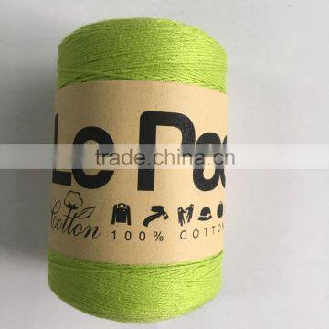 100 mercerized cotton yarn