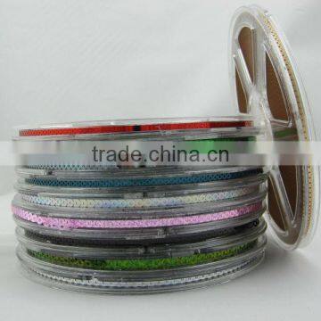 spangle Sequins string in roll CD sequin roll