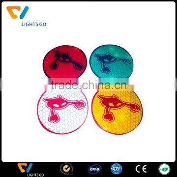 Heat Transfer Glow in the Dark Car Number Sticker photo-4