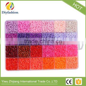 Chiness Supplier Colorful Diy Toys 2.6mm Mini Hama Perler Beads Toys for Children photo-2