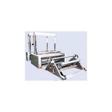 Gauze slitting cutting and rolling machine