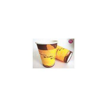 Custom Print Eco Friendly Hot Paper Cups Printed 12oz  Single PE