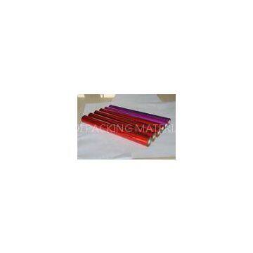 HighGloss Red Holographic Stamping Foil For Cosmetics Boxes