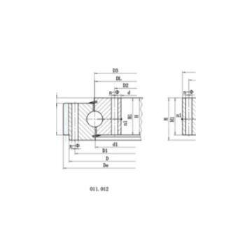 Single Row Four Point Contact Ball Slewing Bearing