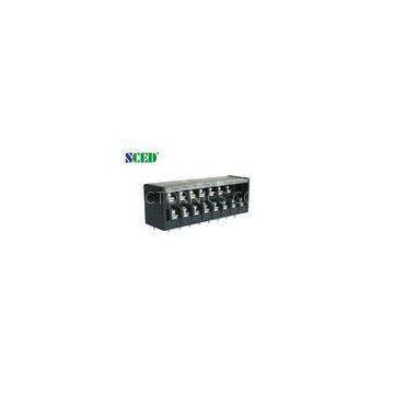 Double Levels 300V 15A Barrier Power Terminal Blocks Pitch 7.62mm