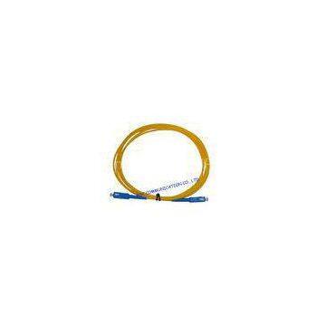 High Durability Networks Fiber Optic Patch Cord with LSZH jacket Ceramic Ferrule