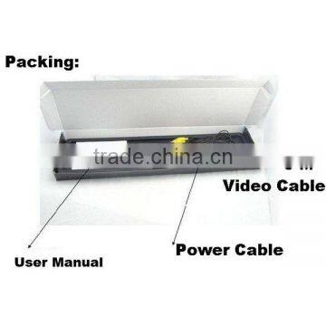 European Official License Plate Frame Parking Car Safe Camera