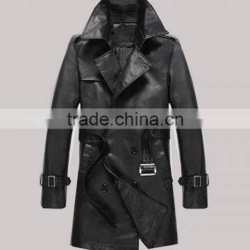 Men's high quality PU leather Jacket