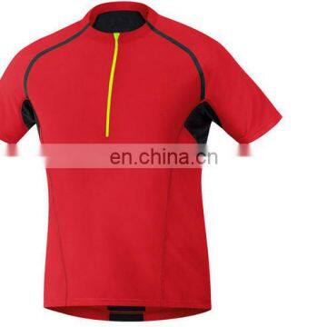 custom dry fit 100% polyester running shirt